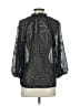 Caballero Black 3/4 Sleeve Blouse Size S - photo 2