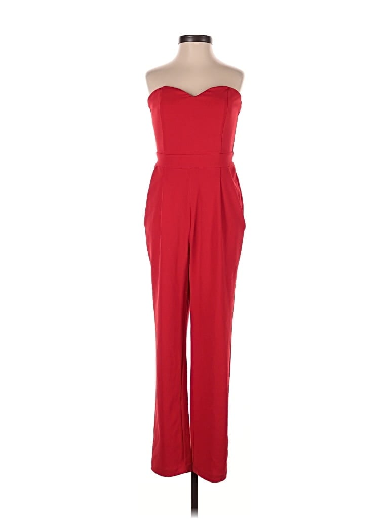 Pre-owned Express Jumpsuit In Red