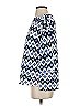 Sonia Bogner 100% Polyester Argyle Blue 3/4 Sleeve Blouse Size 4 - photo 5