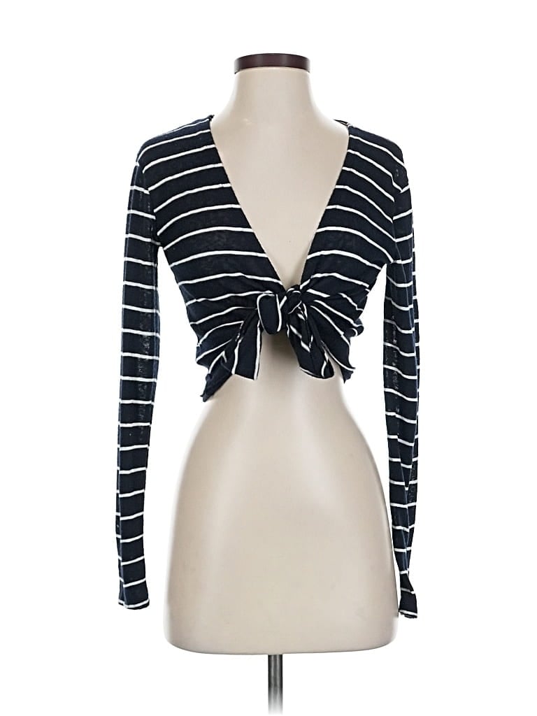 Pre-owned Primark Cardigan Sweater In Black