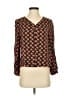 Louche 100% Viscose Black 3/4 Sleeve Blouse Size 4 - photo 1