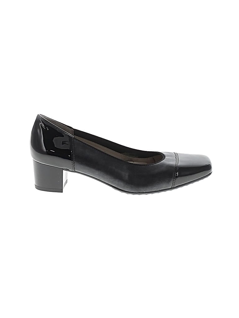 Pre-owned Ara Flats In Black