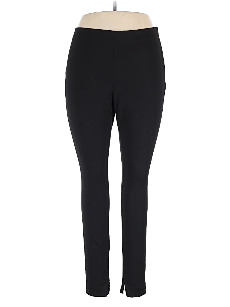 Pre-owned H&m Active Pants In Black