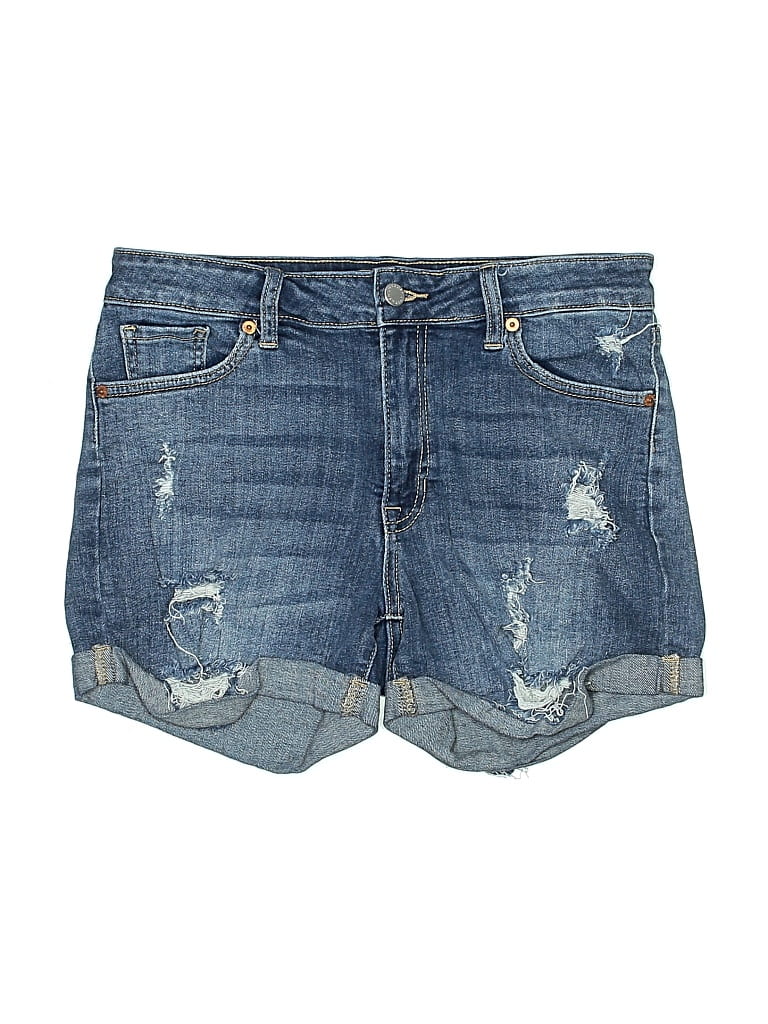 JUST USA Pre-owned Denim Shorts In Blue