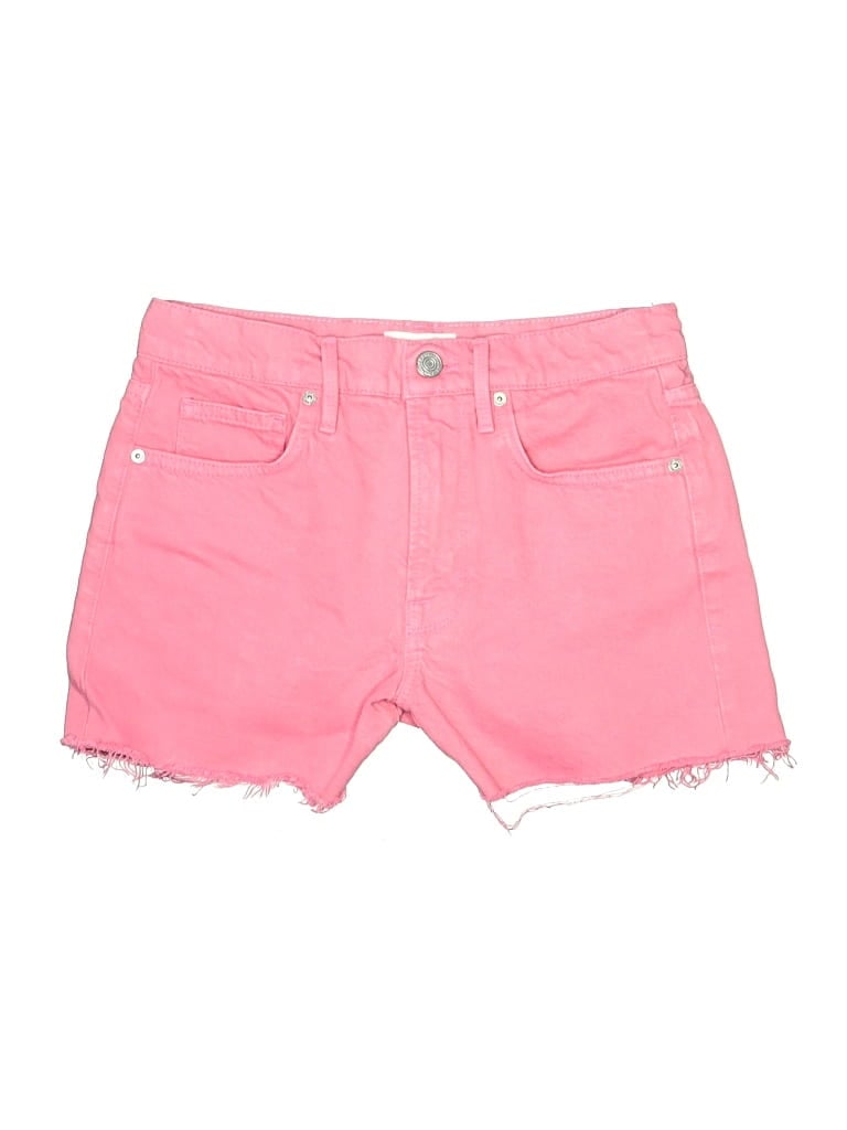 Pre-owned Frame Denim Shorts In Pink