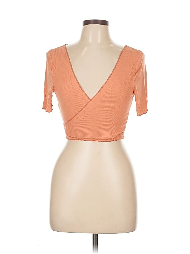 Pre-owned Fashion Nova Cardigan Sweater In Orange