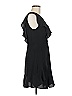 BCBGMAXAZRIA 100% Polyester Solid Black Cocktail Dress Size 6 - photo 4