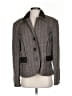 Feraud Tweed Gray Brown Wool Blazer Size 16 - photo 1
