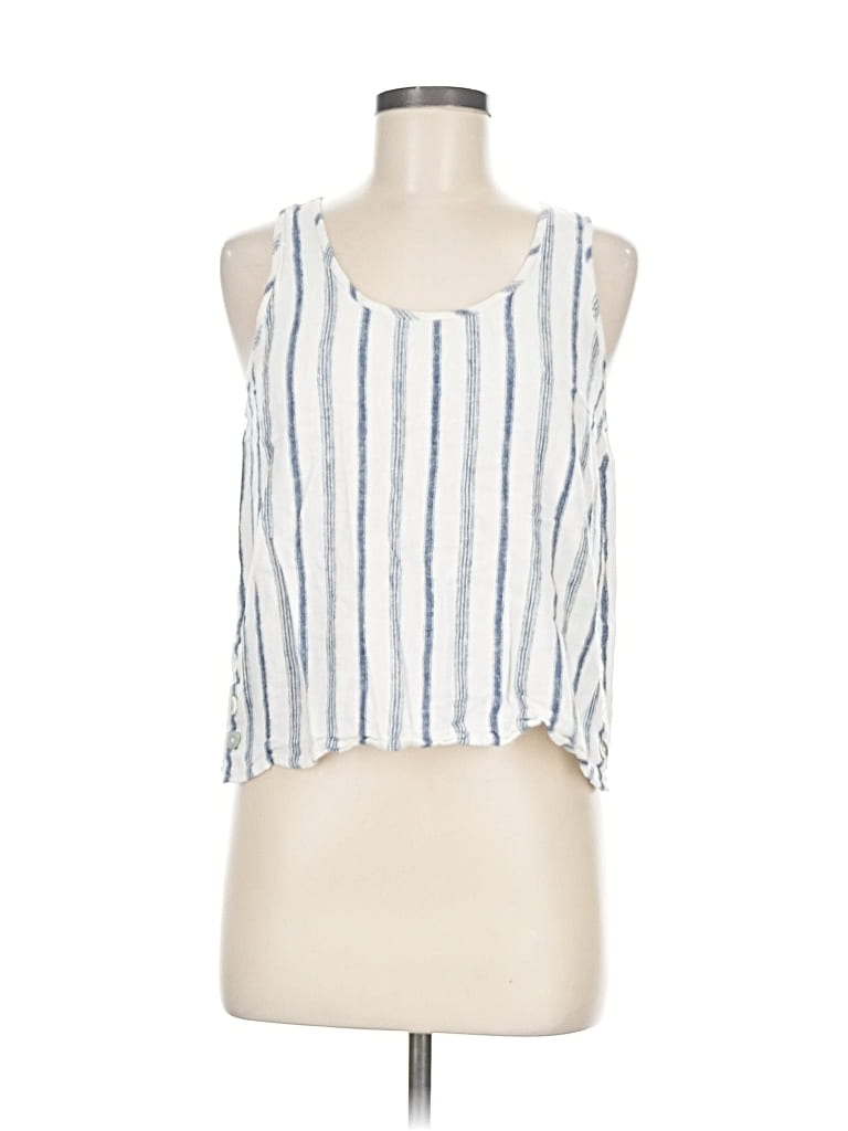 Click to view more detailed imagery on our partner's website Pre-owned Drew Sleeveless Blouse In White