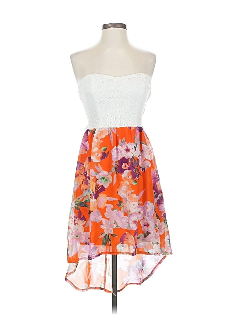 Click to view more detailed imagery on our partner's website Pre-owned City Triangles Cocktail Dress In Orange