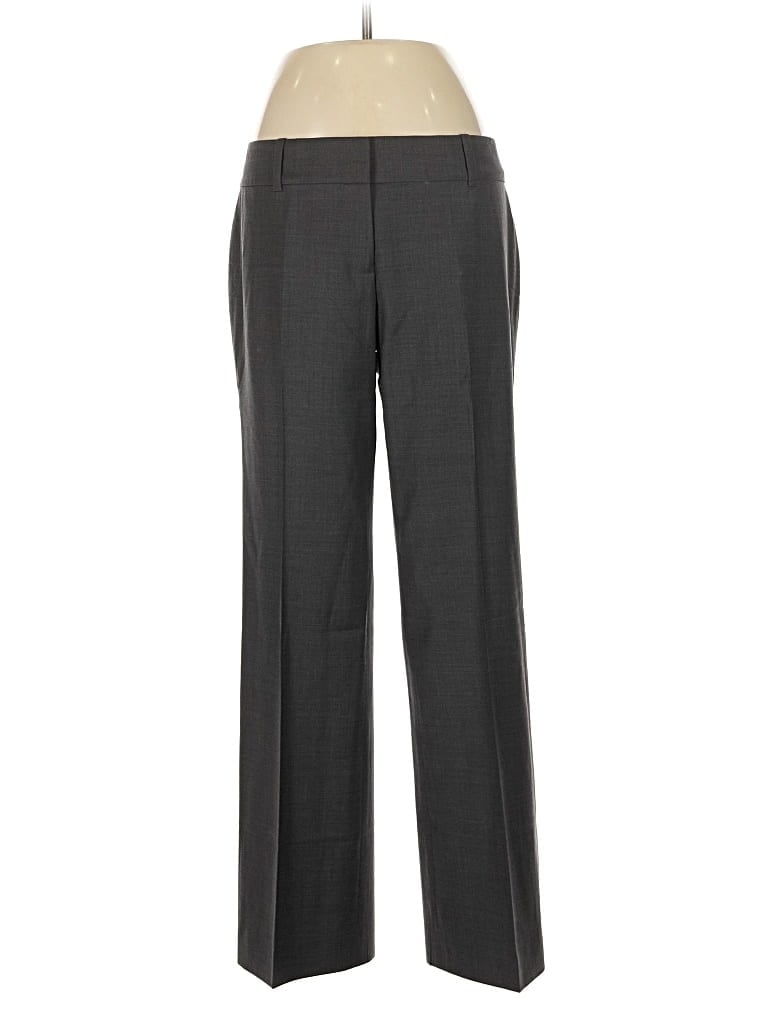 Pre-owned Ann Taylor Dress Pants In Gray