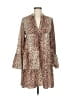 Unbranded Animal Print Brown Casual Dress Size M - photo 1