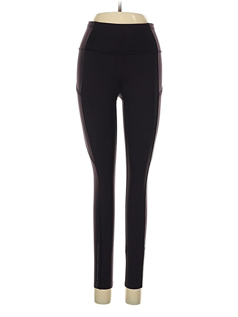 Pre-owned Lululemon Athletica Leggings In Purple