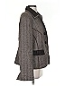 Feraud Tweed Gray Brown Wool Blazer Size 16 - photo 4