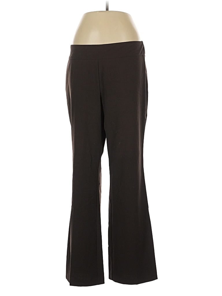 Pre-owned Dressbarn Dress Pants In Brown