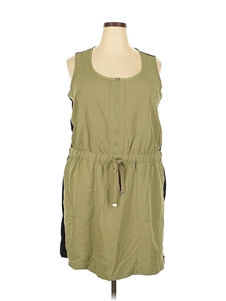 Pre-owned Assorted Brands Casual Dress In Green