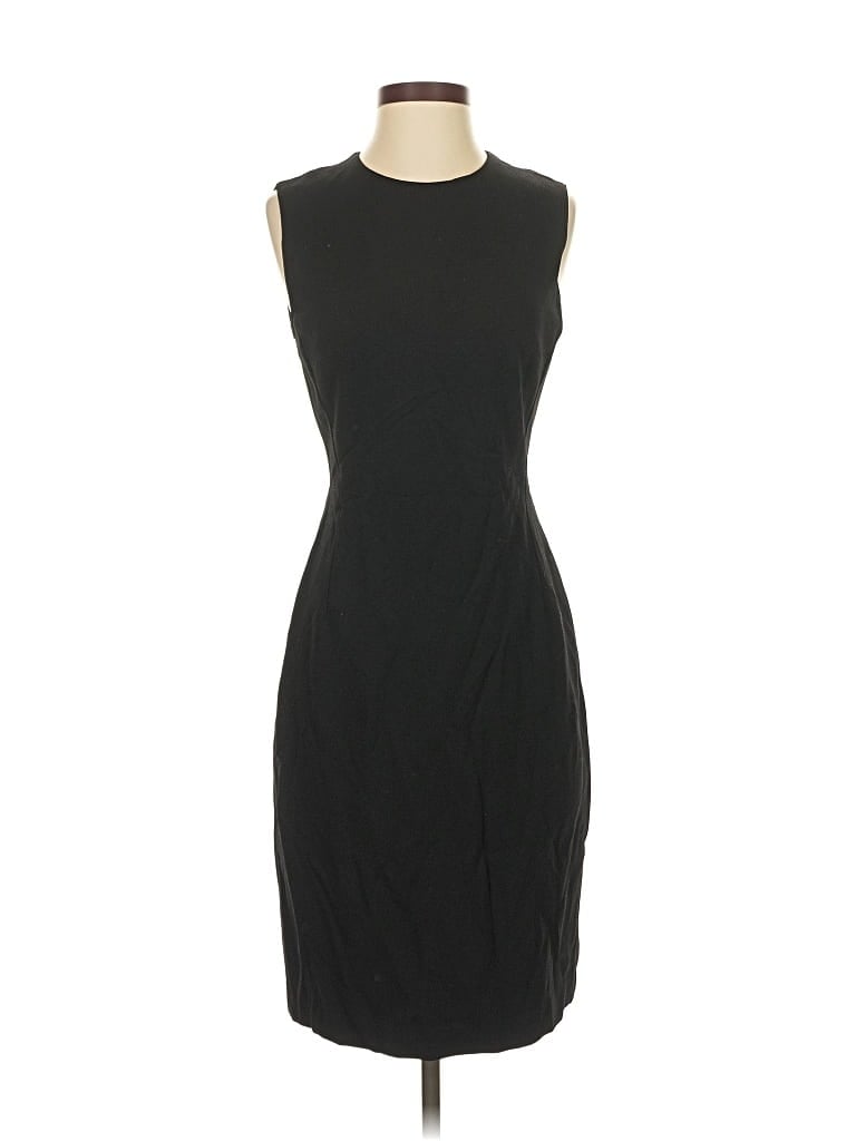 Pre-owned Theory Cocktail Dress In Black