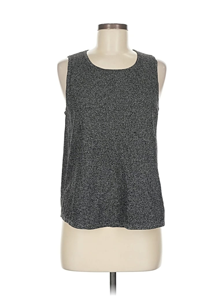 Pre-owned Ann Taylor Loft Sweater Vest In Gray