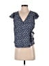 Old Navy Blue Short Sleeve Blouse Size XS - photo 1