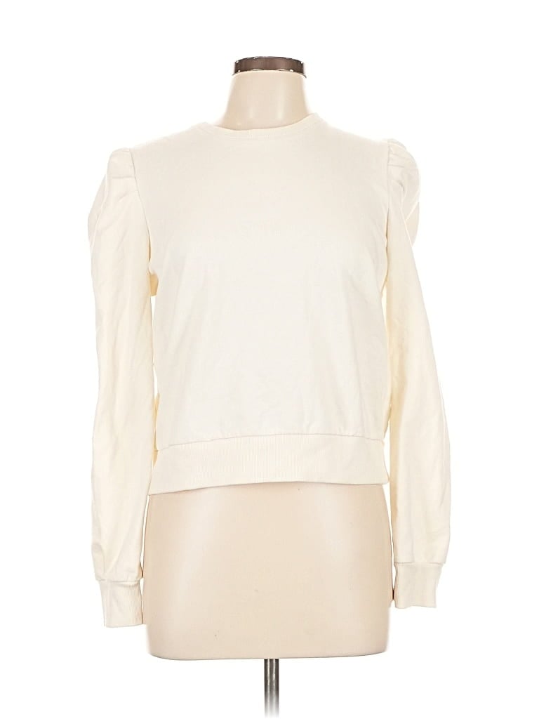 Pre-owned Streetwear Society Sweatshirt In White