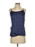 The Limited 100% Polyester Blue Sleeveless Top Size S - photo 1