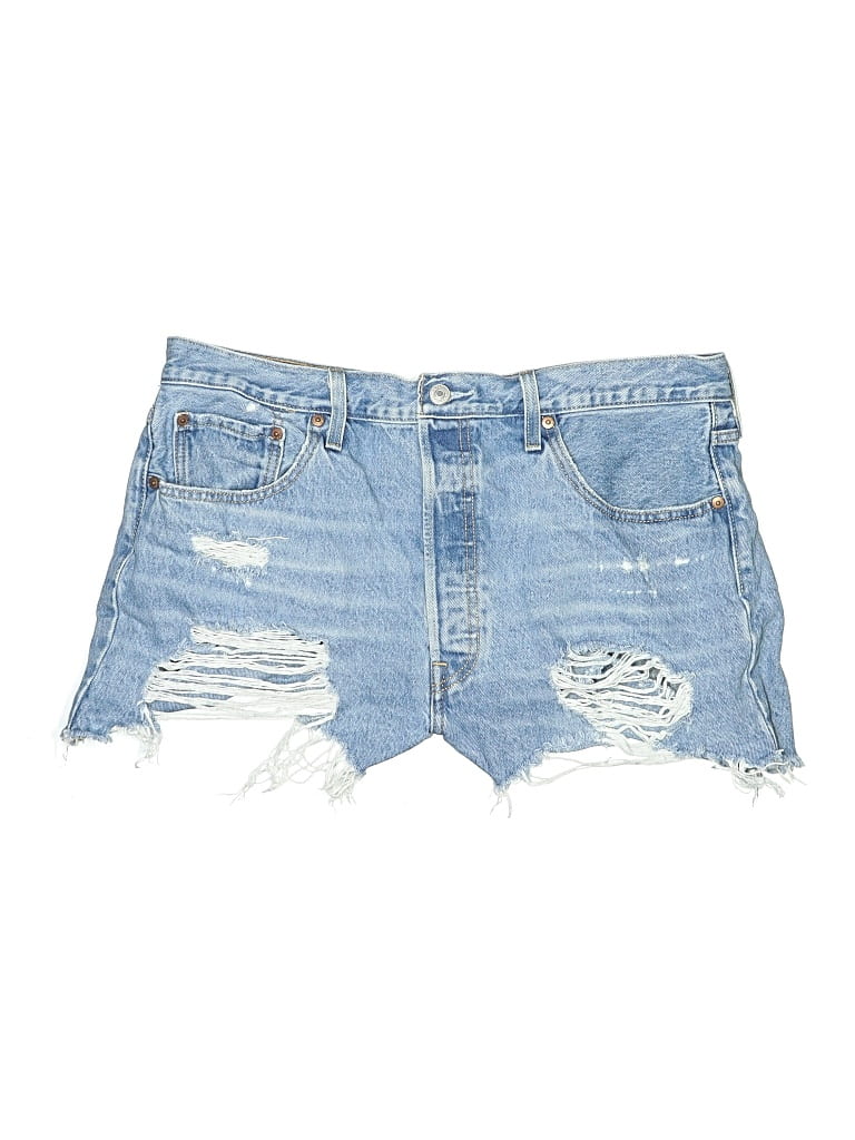 Pre-owned Levi's Denim Shorts In Blue