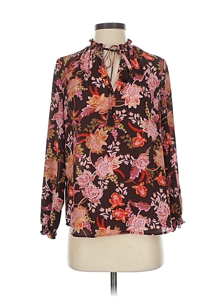 Click to view more detailed imagery on our partner's website Pre-owned Nanette Lepore Long Sleeve Blouse In Pink