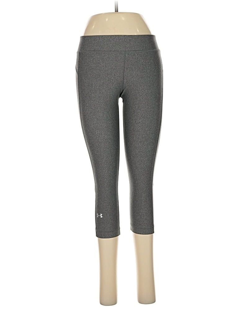 Pre-owned Under Armour Active Pants In Gray