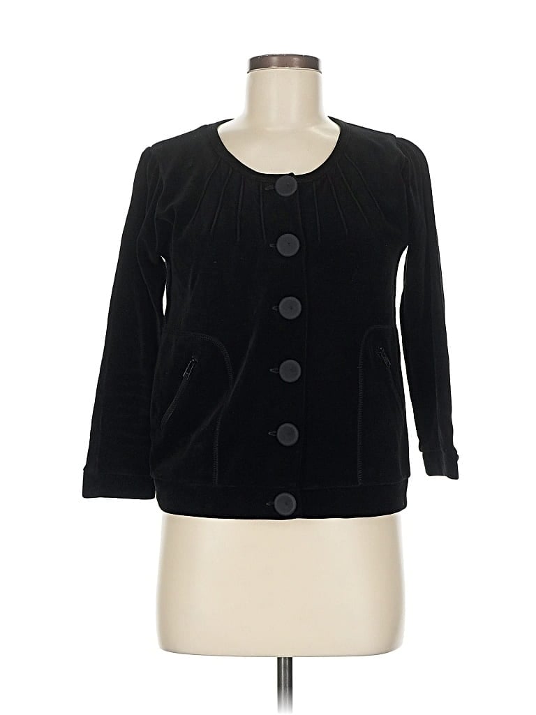 Pre-owned Sonia Rykiel Cardigan Sweater In Black