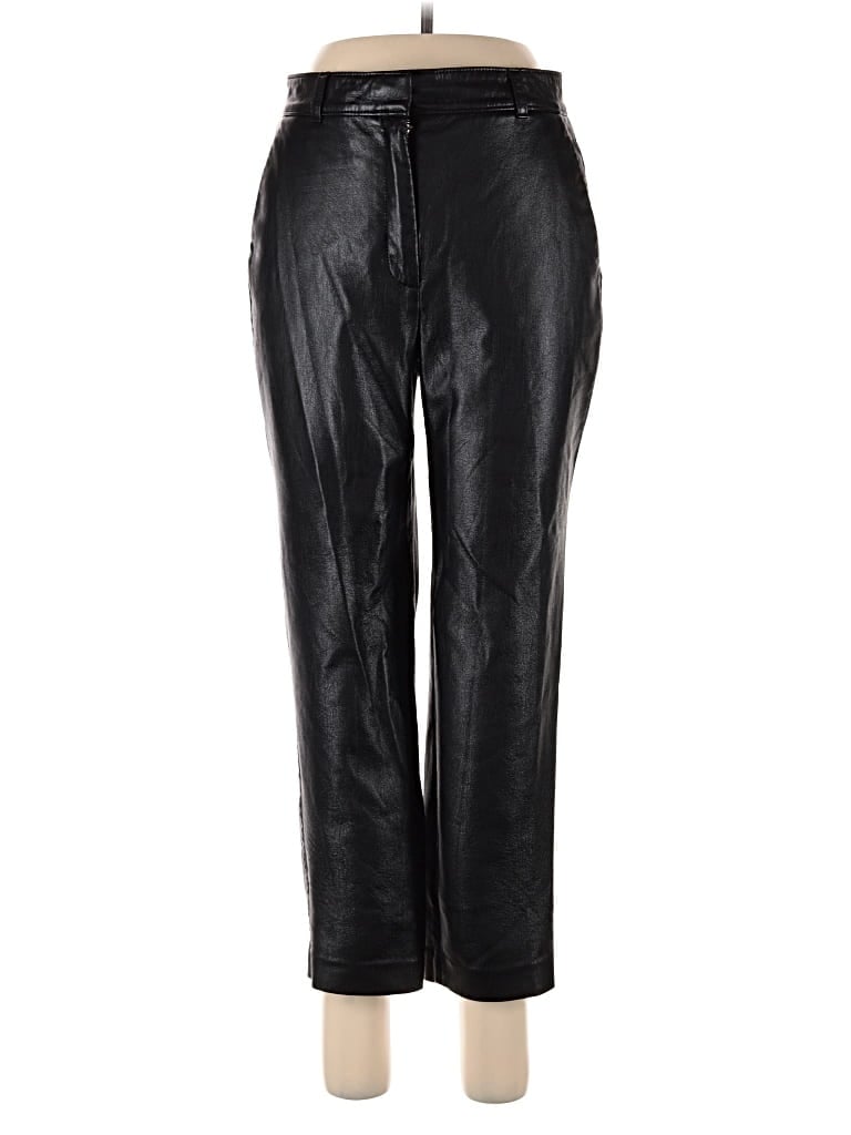 Pre-owned Babaton Casual Pants In Black