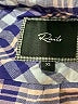 Rails 100% Rayon Plaid Blue Long Sleeve Button-Down Shirt Size XS - photo 7