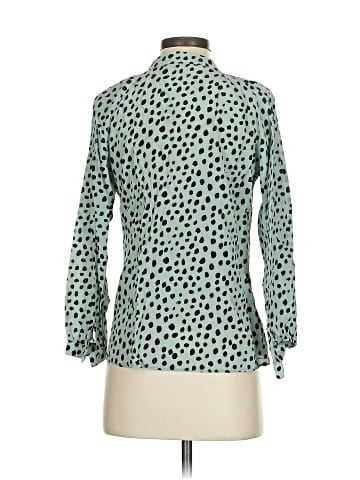 Tucker 3/4 Sleeve Silk Top (view 2)