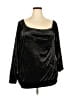 Torrid Black Long Sleeve Blouse Size 2X Plus (2) - photo 1