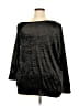 Torrid Black Long Sleeve Blouse Size 2X Plus (2) - photo 2