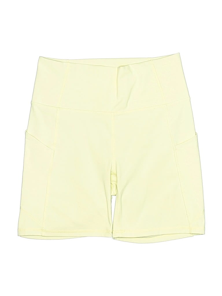 Pre-owned Fabletics Athletic Shorts In Yellow