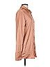 Finesse Metallic Brown Long Sleeve Blouse Size L - photo 4