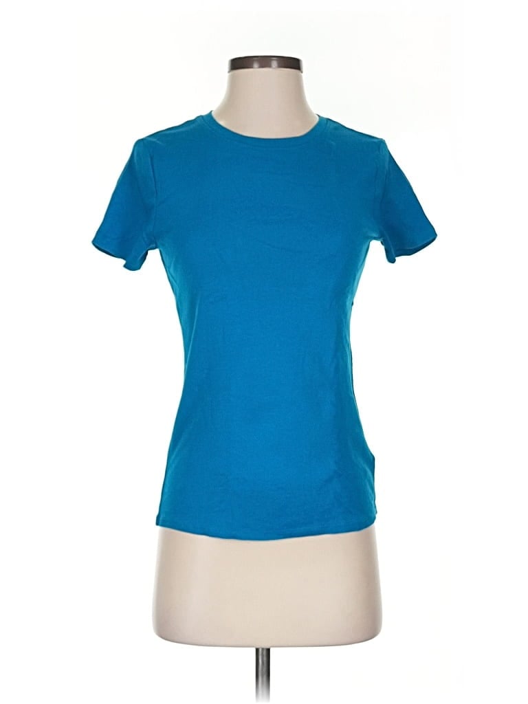 Pre-owned Joe Fresh Active T-shirt In Blue