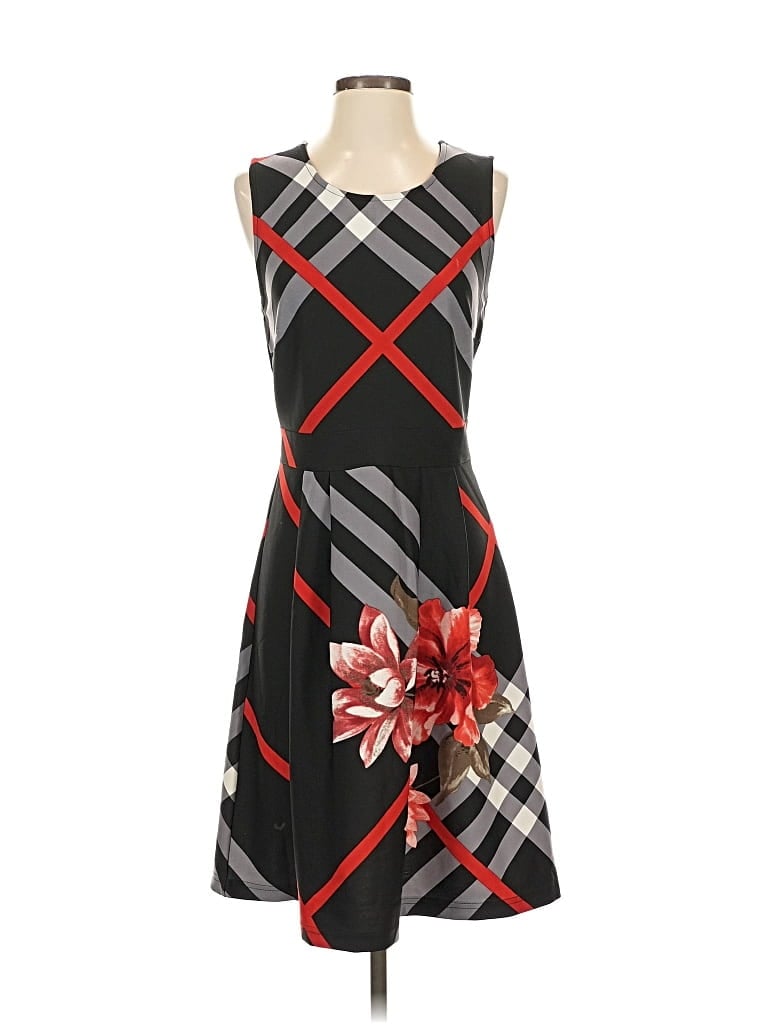 Pre-owned Venus Casual Dress In Black