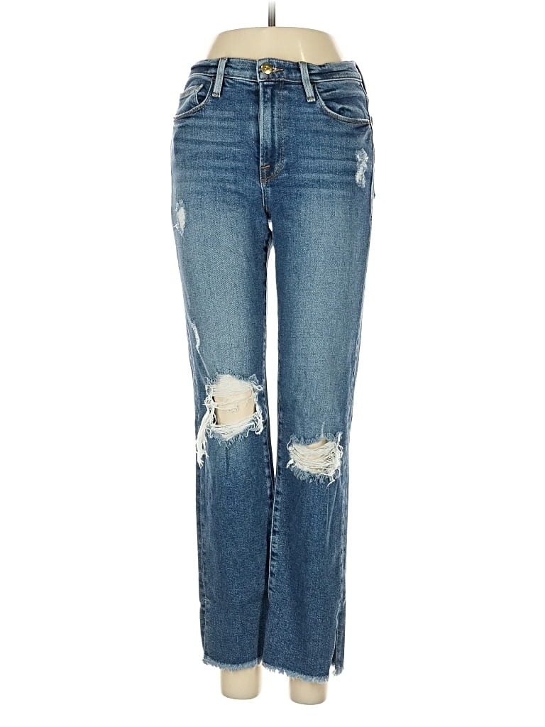 Click to view more detailed imagery on our partner's website Pre-owned Frame Jeans In Blue