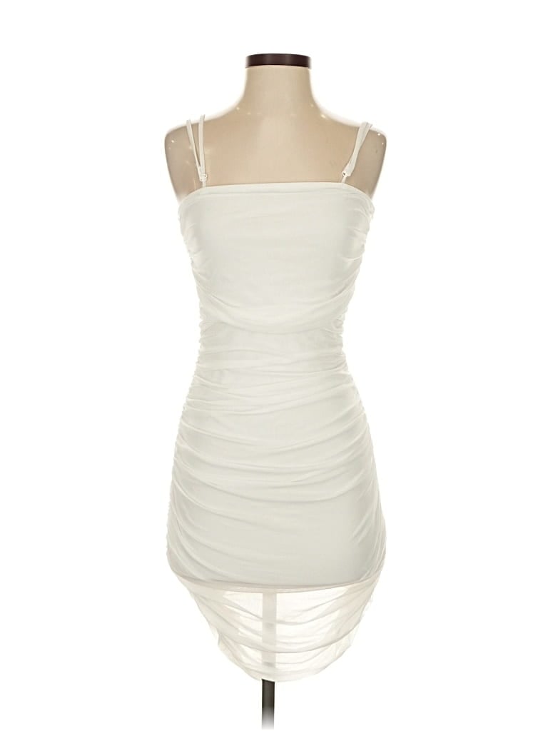 Pre-owned Shein Cocktail Dress In White