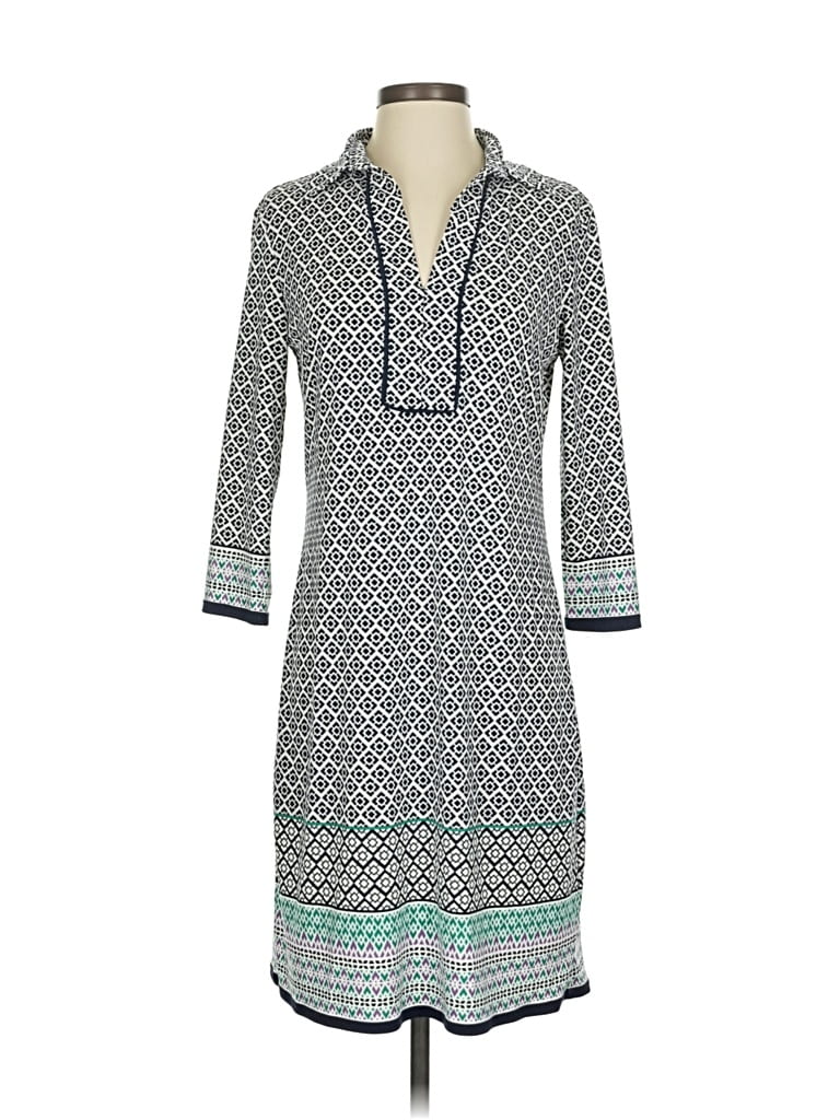 Pre-owned Max Studio Casual Dress In Gray