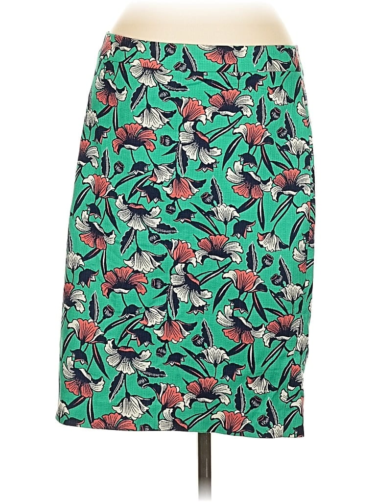 Pre-owned J. By J.crew Casual Skirt In Green