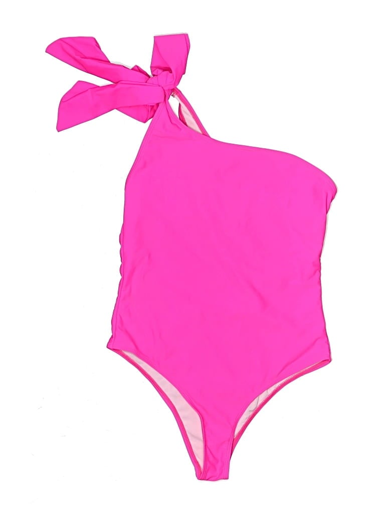 Pre-owned Unbranded One Piece Swimsuit In Pink
