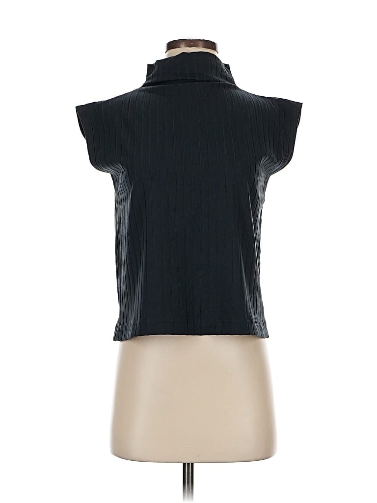 Pre-owned Eileen Fisher Sleeveless Blouse In Black