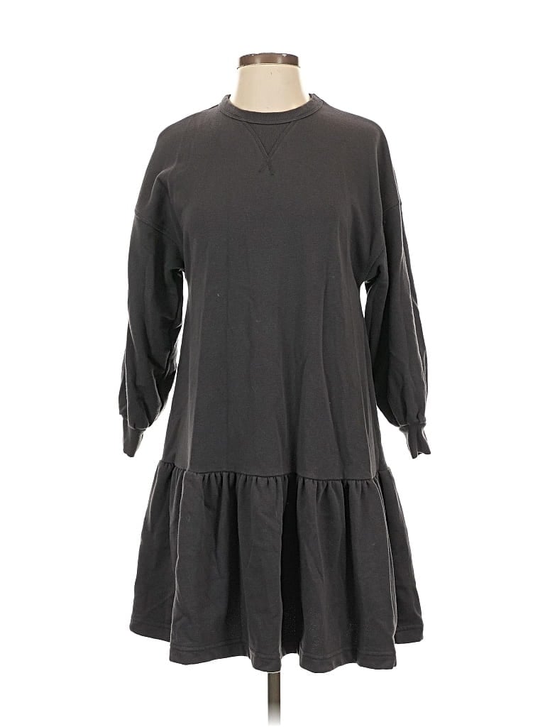 Pre-owned H&m Casual Dress In Gray