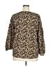 MoDA Animal Print Tan Pullover Sweater Size XL - photo 2