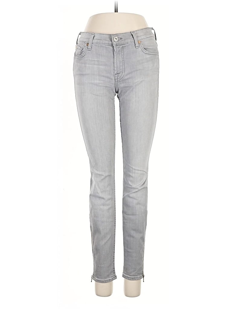 7 FOR ALL MANKIND Pre-owned Jeans In Gray