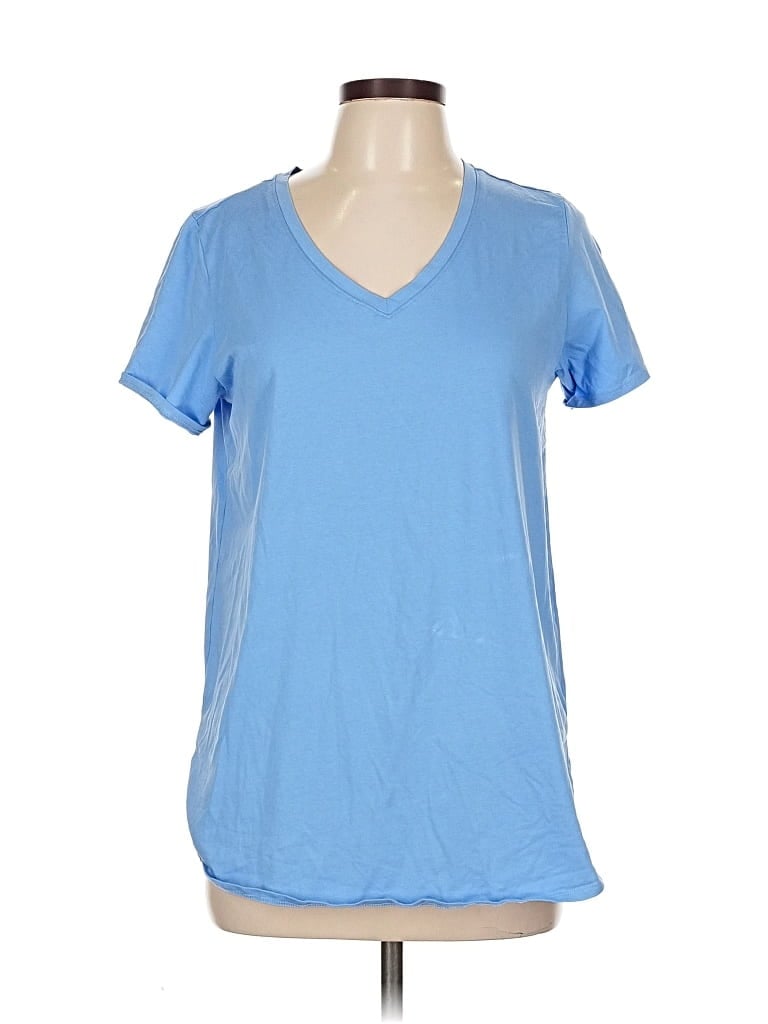 Pre-owned Soft Surroundings Active T-shirt In Blue