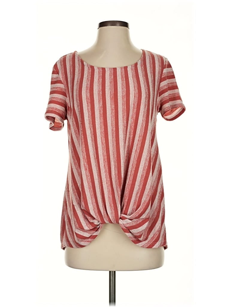 Pre-owned W5 Short Sleeve T-shirt In Red