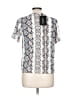 PrettyLittleThing Silver Short Sleeve Blouse Size 10 - photo 2